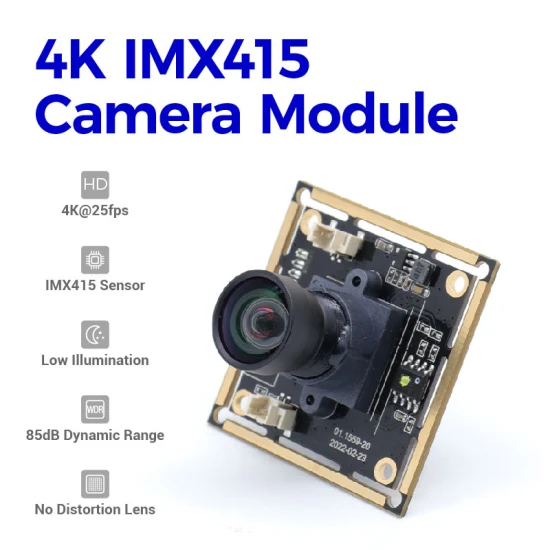 Modulo fotocamera USB Free Drive da 8 MP 4K HD Pixel Af con messa a fuoco automatica per rilevamento facciale Imx145
