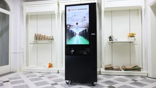 Distributore d'acqua commerciale per macchina da caffè di alta moda con codice QR
